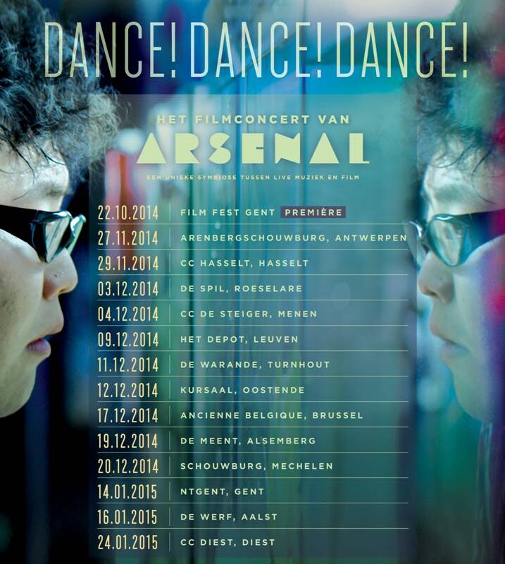 Arsenal speelt nieuw album Furu op uniek Film Concert DANCE! DANCE! DANCE! 