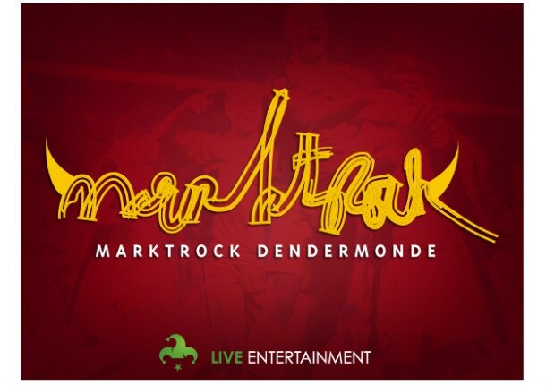 Rode Duivels op Marktrock Dendermonde