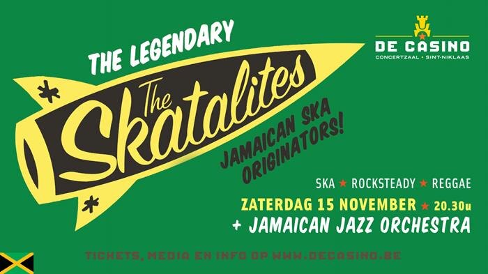 The skatalites komen naar De Casino