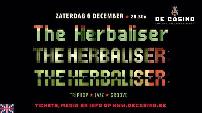 The Herbaliser spelen op 6 december 2014 in De Casino
