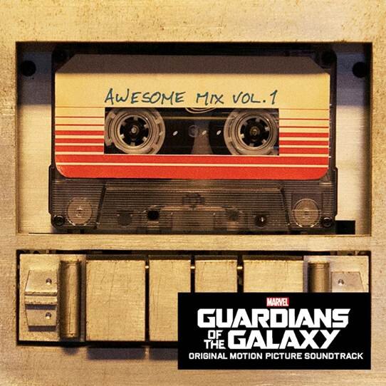 Guardians of the Galaxy Awesome Mix Vol. 1 soundtrack debuted at No. 3