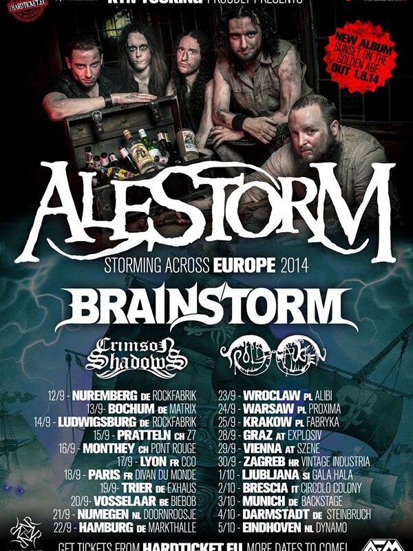 Alestorm have entered charts