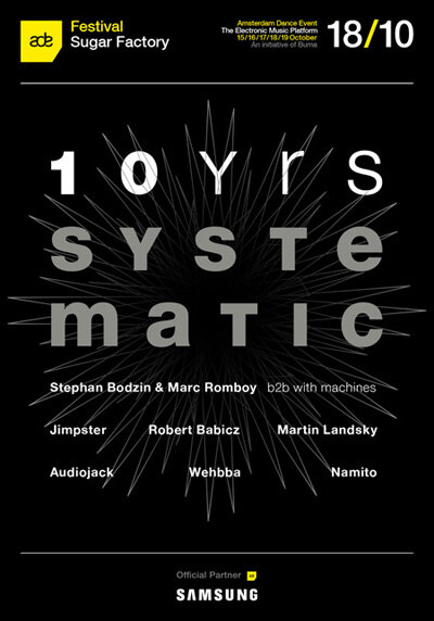 Systematic Recordings viert tienjarig bestaan op ADE