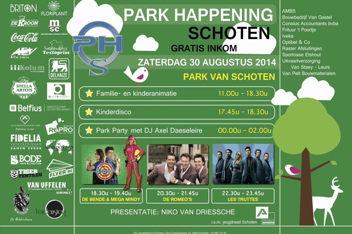 Park Happening Schoten verwelkomt kinderheldin Mega Mindy