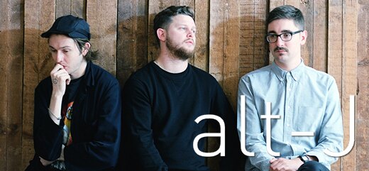 Mercury Prize winnaar alt-J op 5 februari 2015 in de Heineken Music Hall