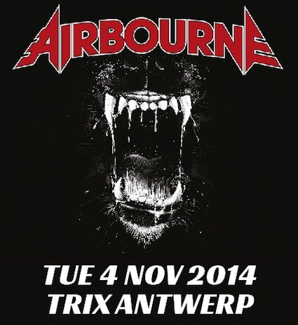 Airbourne komt op 4 november naar Trix