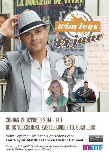 Wim Leys feest vrolijk verder