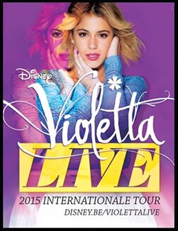 Violetta Live op 14 maart 2015 in Paleis 12 in Brussel