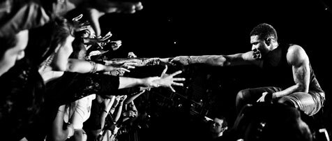 Usher komt op 3 maart 2015 naar het Sportpaleis