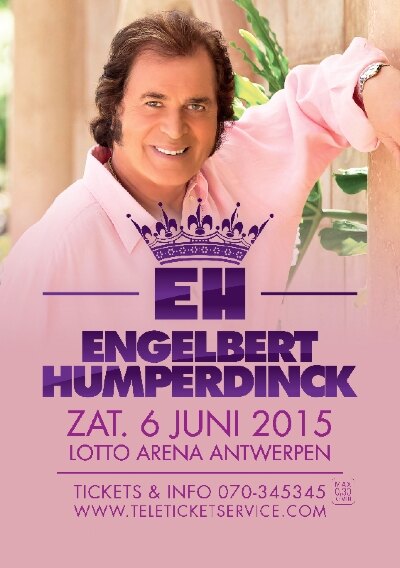 Engelbert Humperdinck komt opnieuw naar Vlaanderen