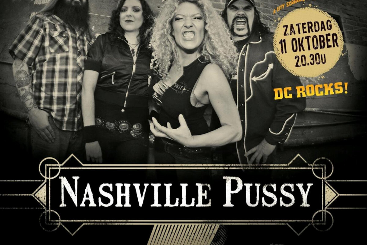 Nashville Pussy speelt zaterdag in De Casino
