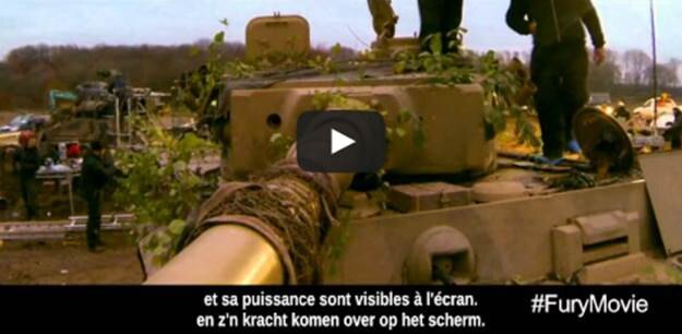 Tanks bestormen je beeldscherm in nieuwe video van Fury
