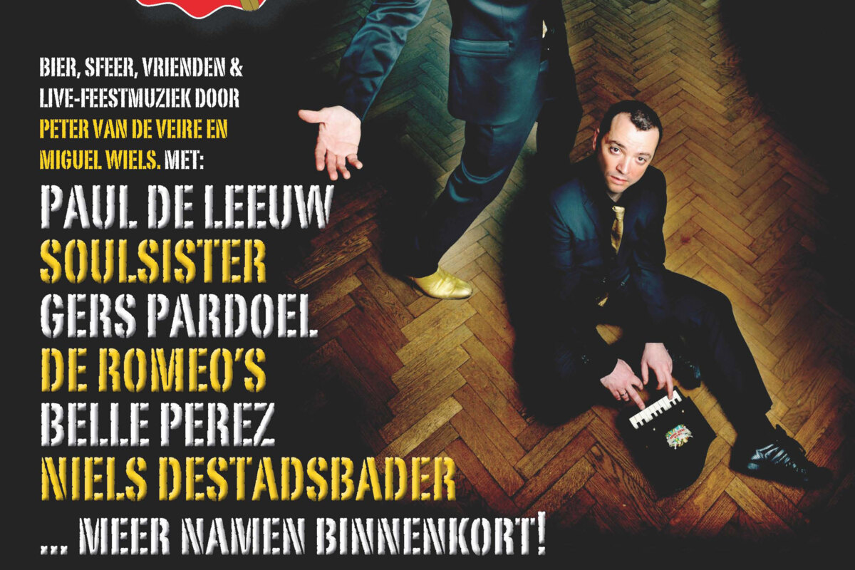 Soulsister, Paul De Leeuw, Gers Pardoel, De Romeo's, Belle Perez en Niels Destadsbader te gast in Het Grootste Café Van Vlaanderen