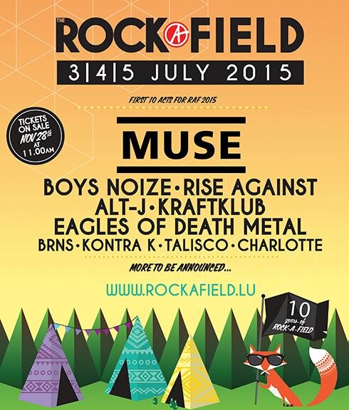 Rock-A-Field is back on track!