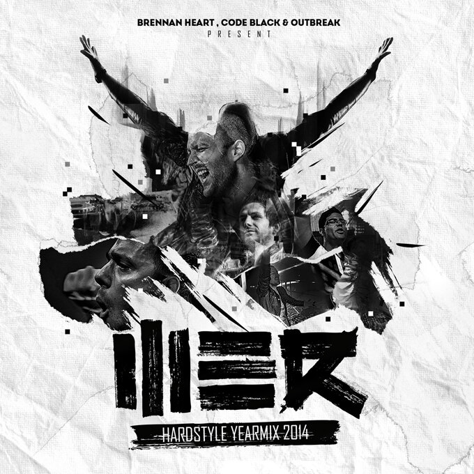 WE R Hardstyle Yearmix 2014 mixed by Brennan Heart, Code Black & Outbreak