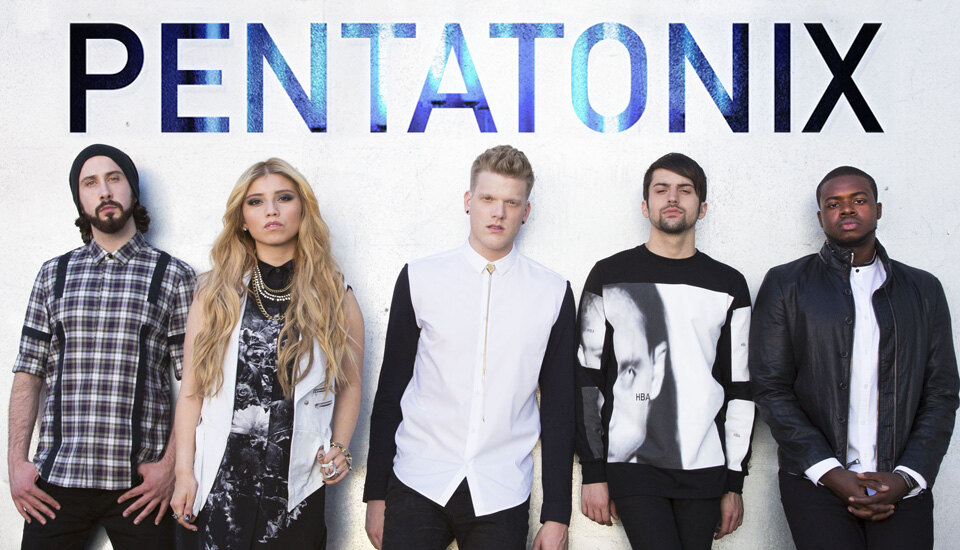  Amerikaanse a capella-sensatie Pentatonix op 26 april 2015 in Vorst Nationaal (Club)