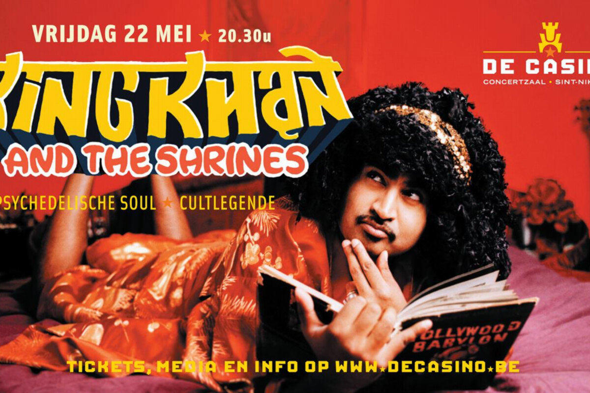 King Khan & The Shrines komt naar De Casino!