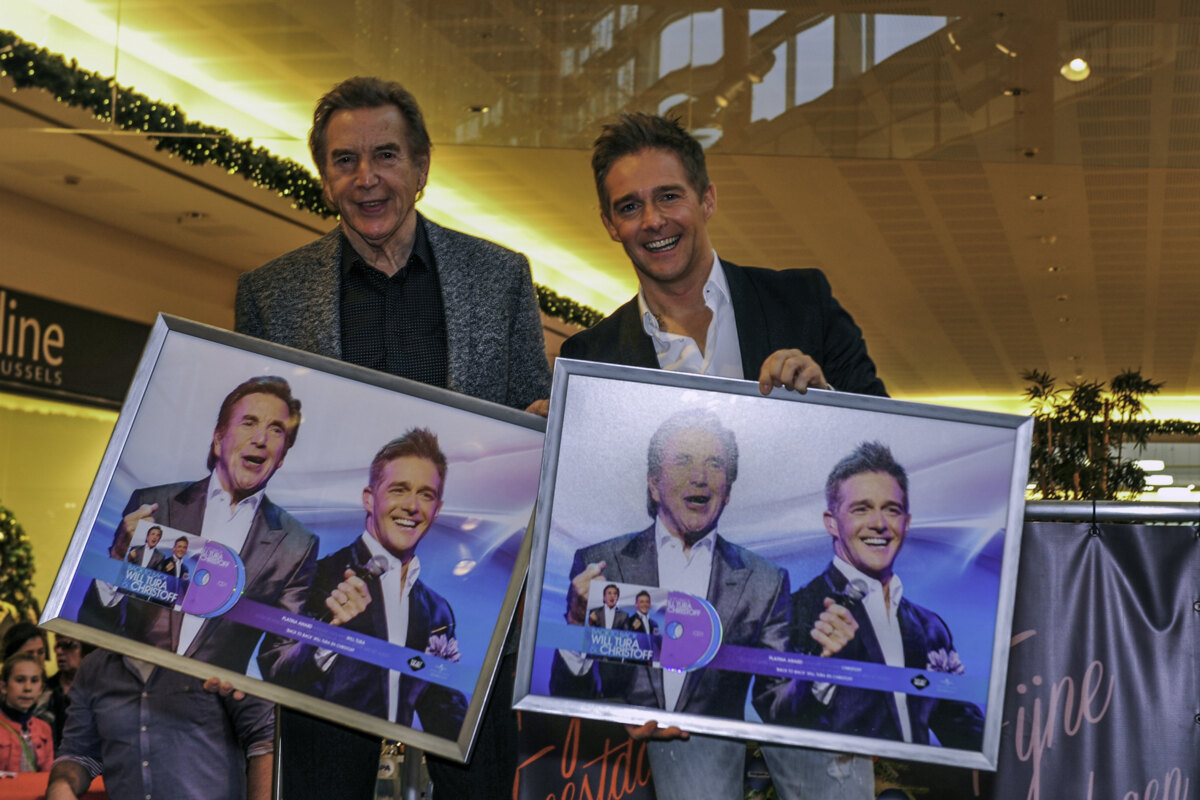 Massale publieke belangstelling voor Tura & Christoff  in BV pop-up store