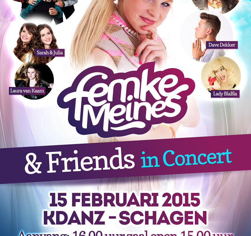 Femke Meines geeft concert in Schagen
