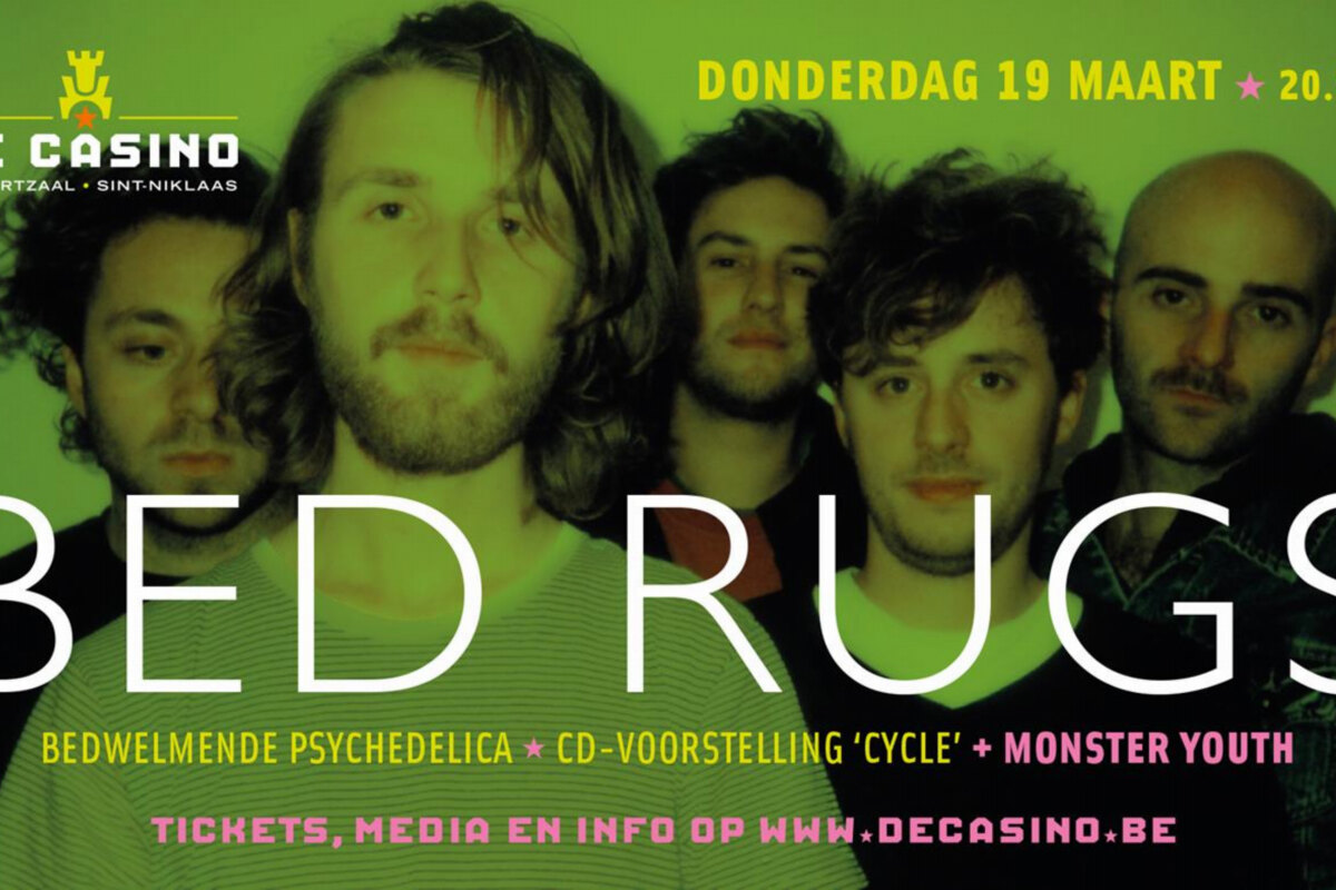 Bed Rugs en Monster Youth stellen CD voor in De Casino