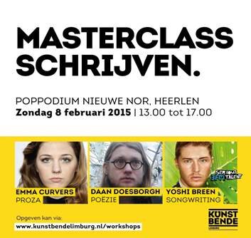 Masterclass Schrijven voor jong Limburgs taaltalent