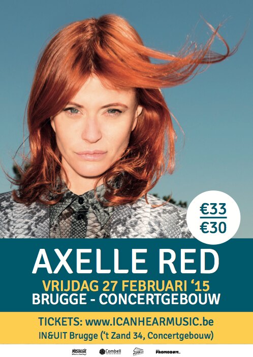 Axelle Red komt naar Brugge