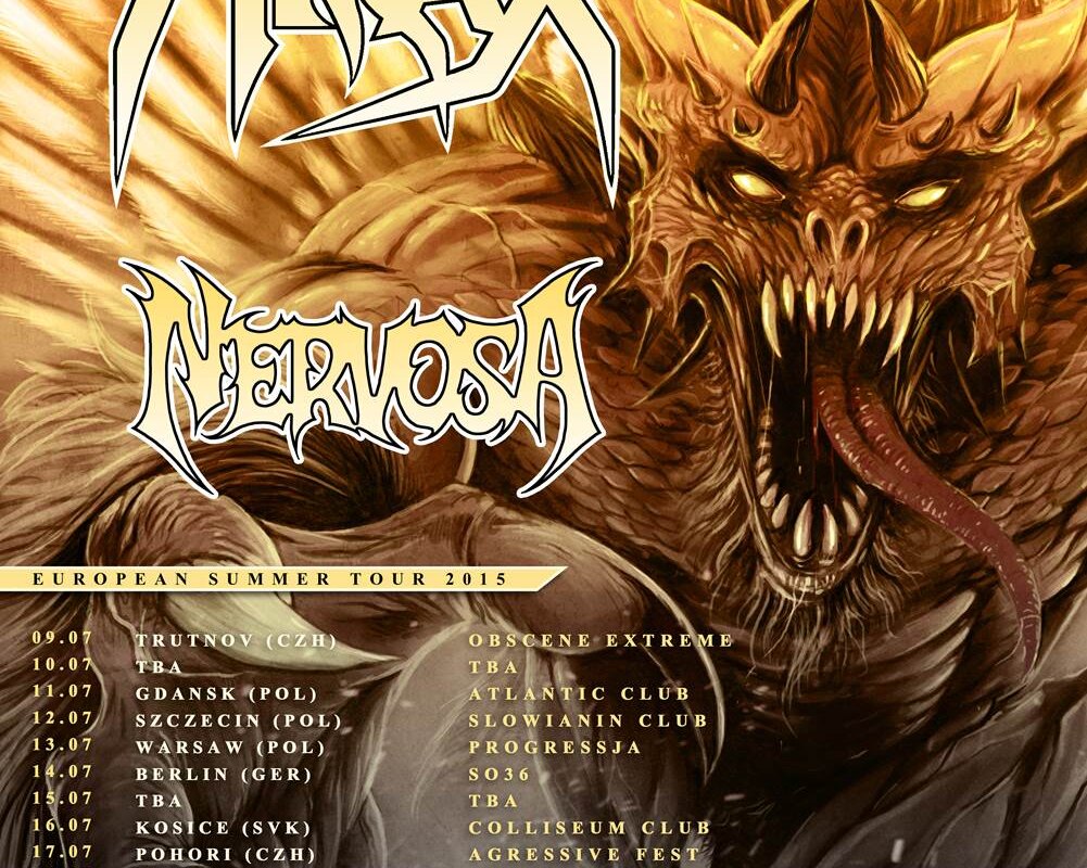Nervosa Touring Europe This Summer!