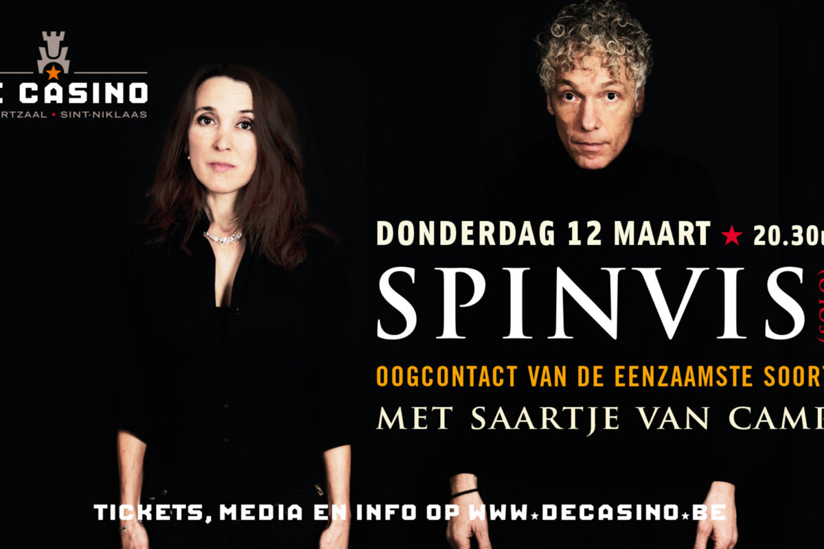 Spinvis komt naar De Casino
