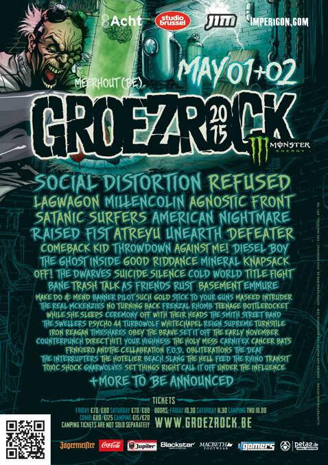 Groezrock 2015 announces new names!
