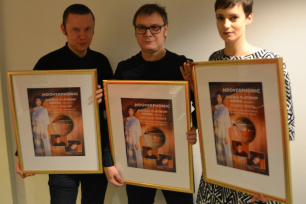 Dubbel platina voor het album Reflection van Hooverphonic