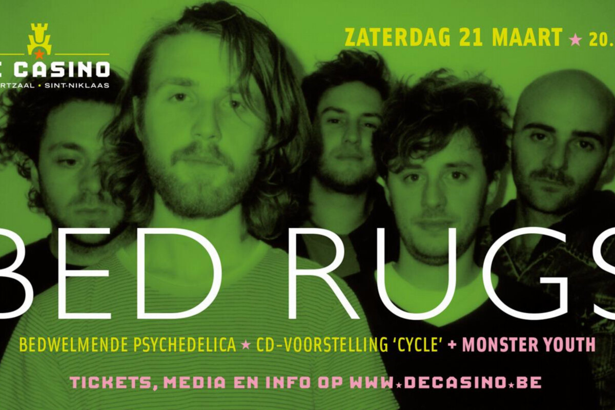 Bed Rugs stellen CD voor op 21 maart in De Casino
