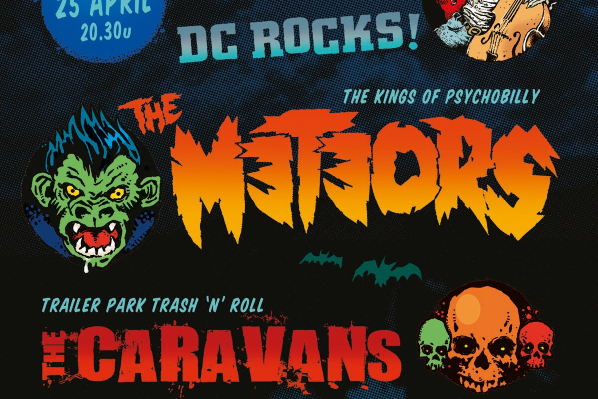 The Rumble Jacks tijdens DC Rocks!