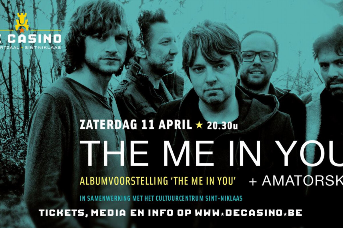 The Me in You als support bij Amatorski in De Casino
