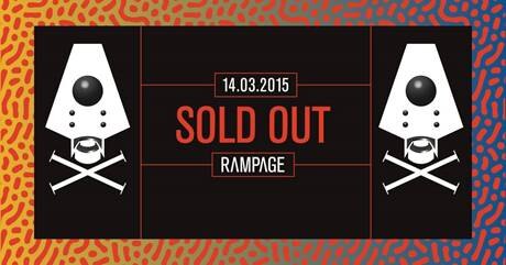 Rampage is volledig uitverkocht!
