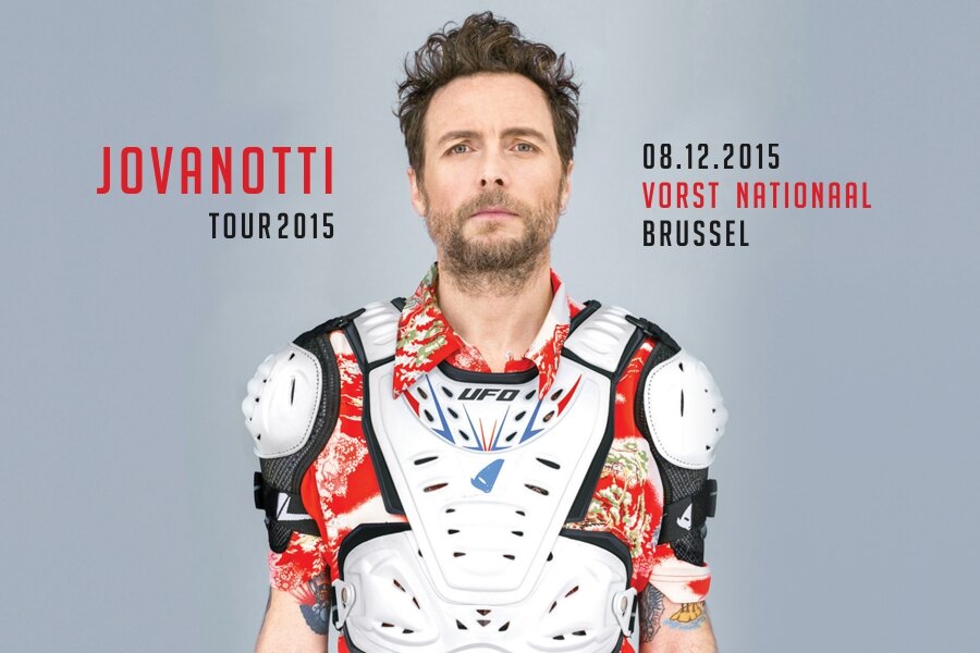 Jovanotti Op 8 december 2015 in Vorst Nationaal 