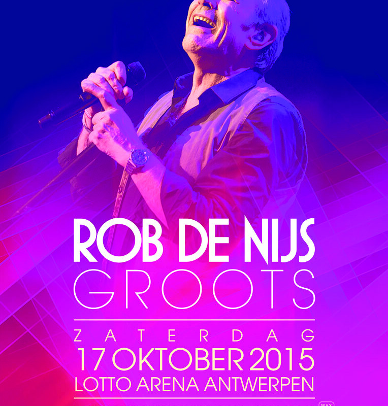 Rob de Nijs pakt ‘Groots’ uit op 17 oktober in Antwerpse Lotto Arena