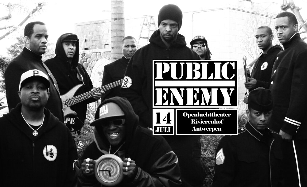 Public Enemy komt op 14 Juli naar het OLT Rivierenhof