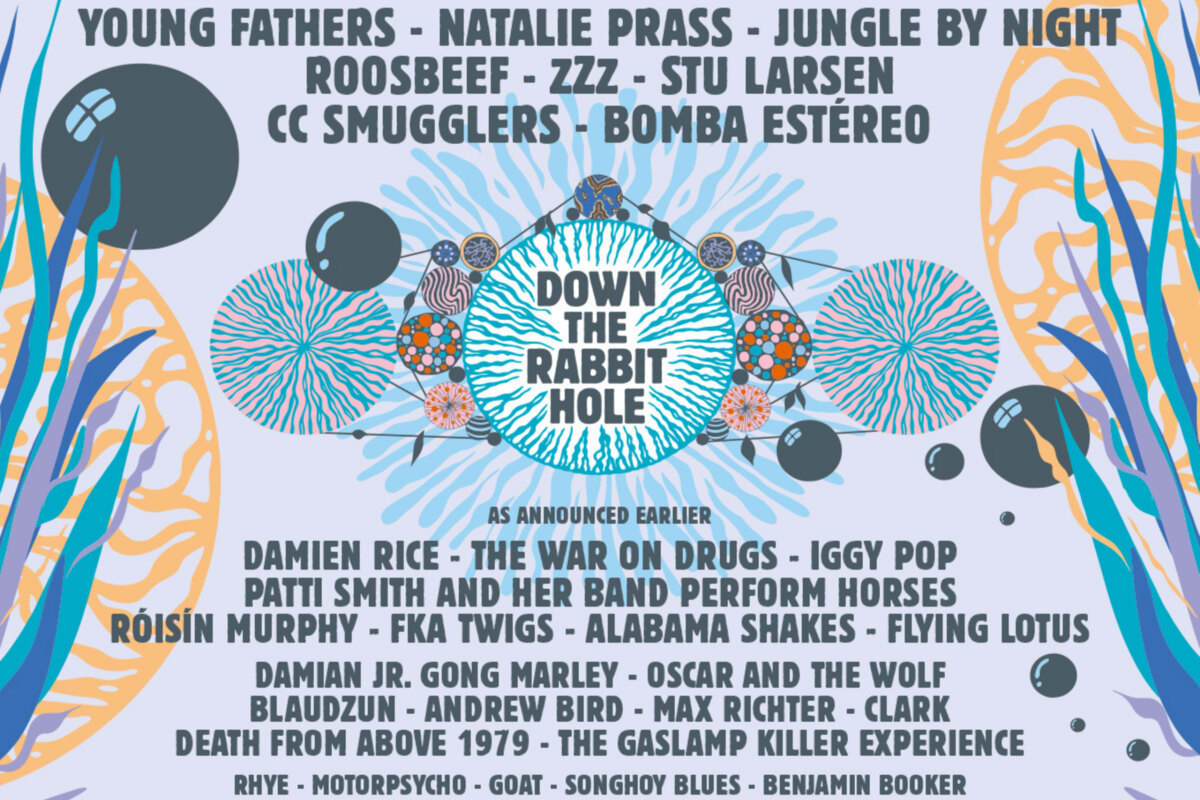 Nieuwe namen voor "Down The Rabbit Hole": Ryan Adams, Seasick Steve, Other Lives, Young Fathers en meer