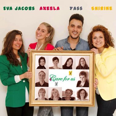 IsabelleA, Axeela, Yass en Eva Jacobs zingen voor Care For Us