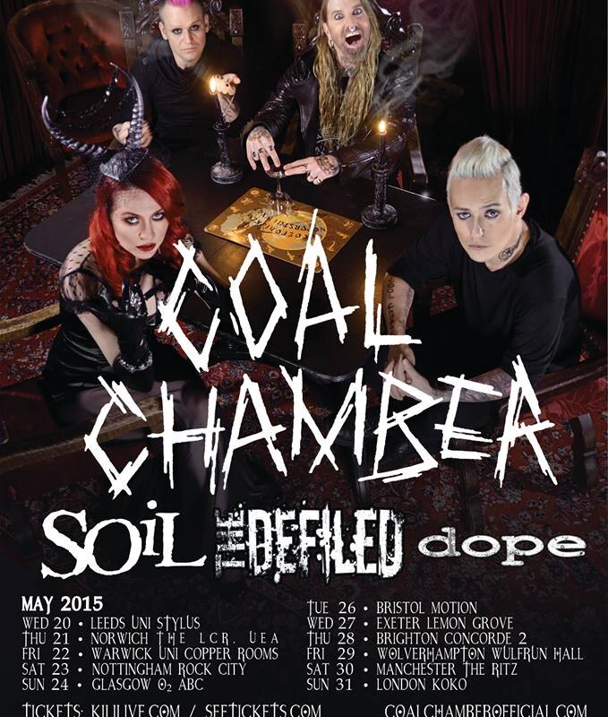 Coal Chamber release new lyric-video from upcoming album "Rivals"