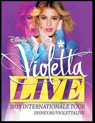 Violetta Live komt opnieuw naar Belgie