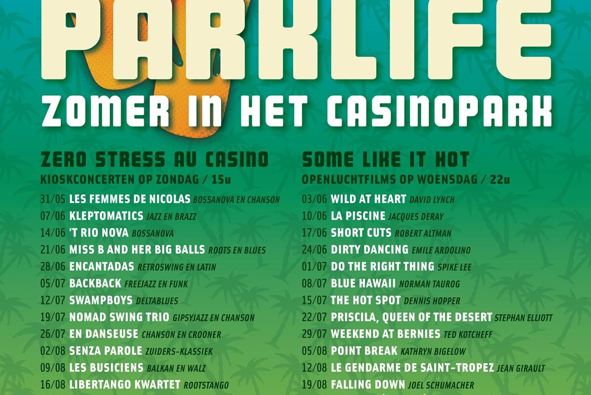 Parklife: kioskconcerten, openluchtfilm en zomerexpo in Sint-Niklaas