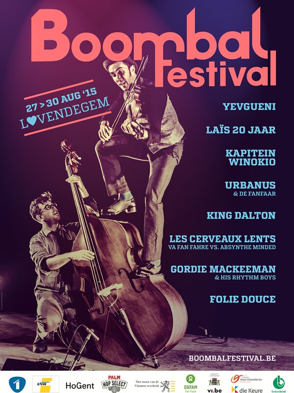 Boombalfestival 2015 krijgt bezoek van Urbanus & Laïs