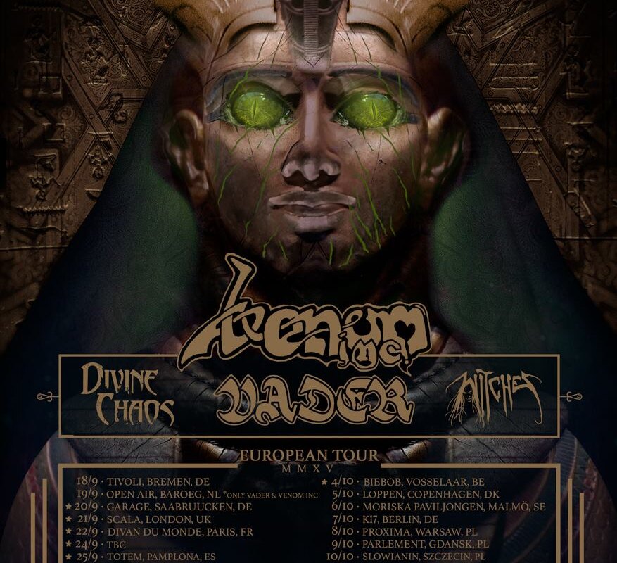Divine Chaos witches European Tour Announcement