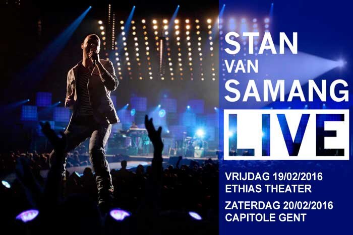 Stan Van Samang ook in Hasselt en Gent