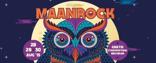 Affiche Maanrock volledig 
