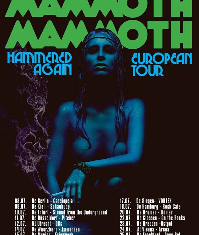Mammoth Mammoth touring Europ in Juli 2015