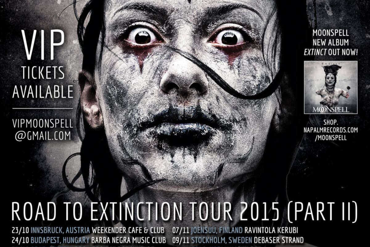 Moonspell extend worldwide deal with Napalm Records