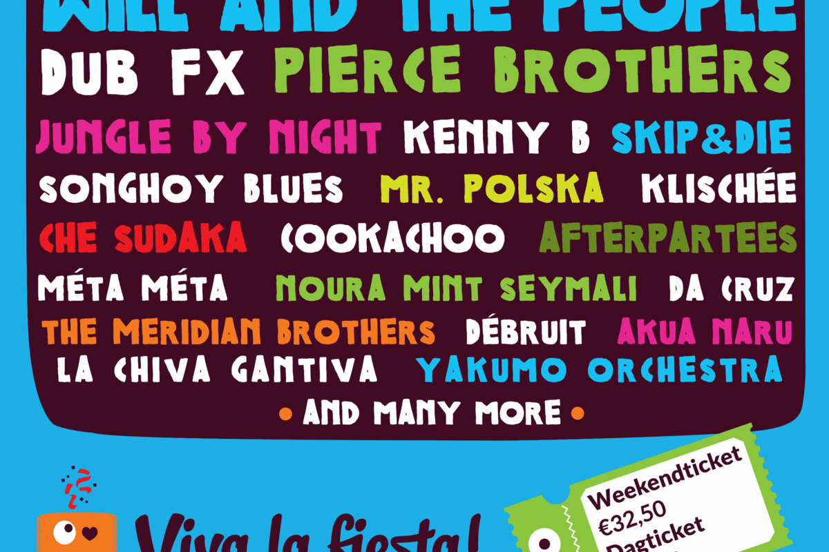 Viva la fiesta op Festival Mundial!
