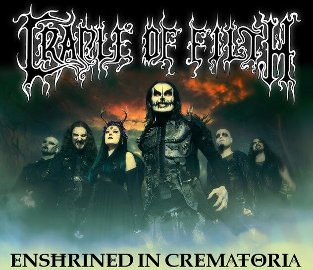 Cradle Of Filth posts new Track ‚Enshrined In Crematoria‘ online!